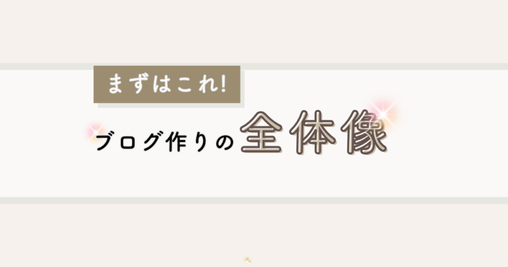 アメリカ駐在妻のブログの始め方（全体像）